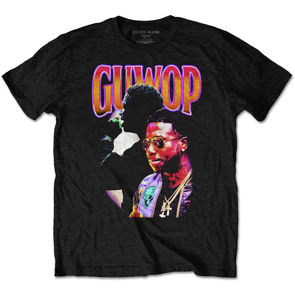 Gucci Mane (GUWOP) Unisex T-Shirt Gucci Collage Black (XXL)
