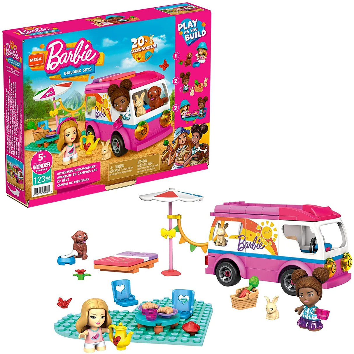 Mattel Barbie Mega Construx Adventure Dreamcamper