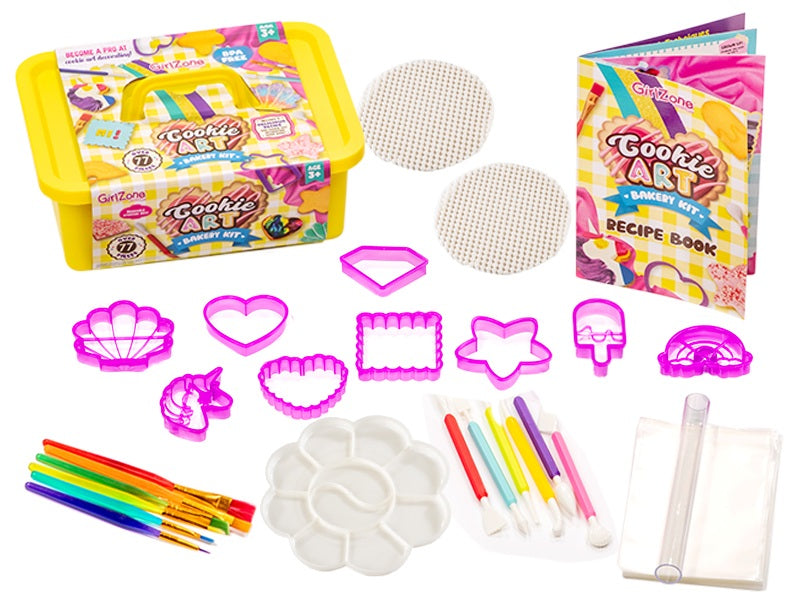 GirlZone Cookie Art Bakery Kit