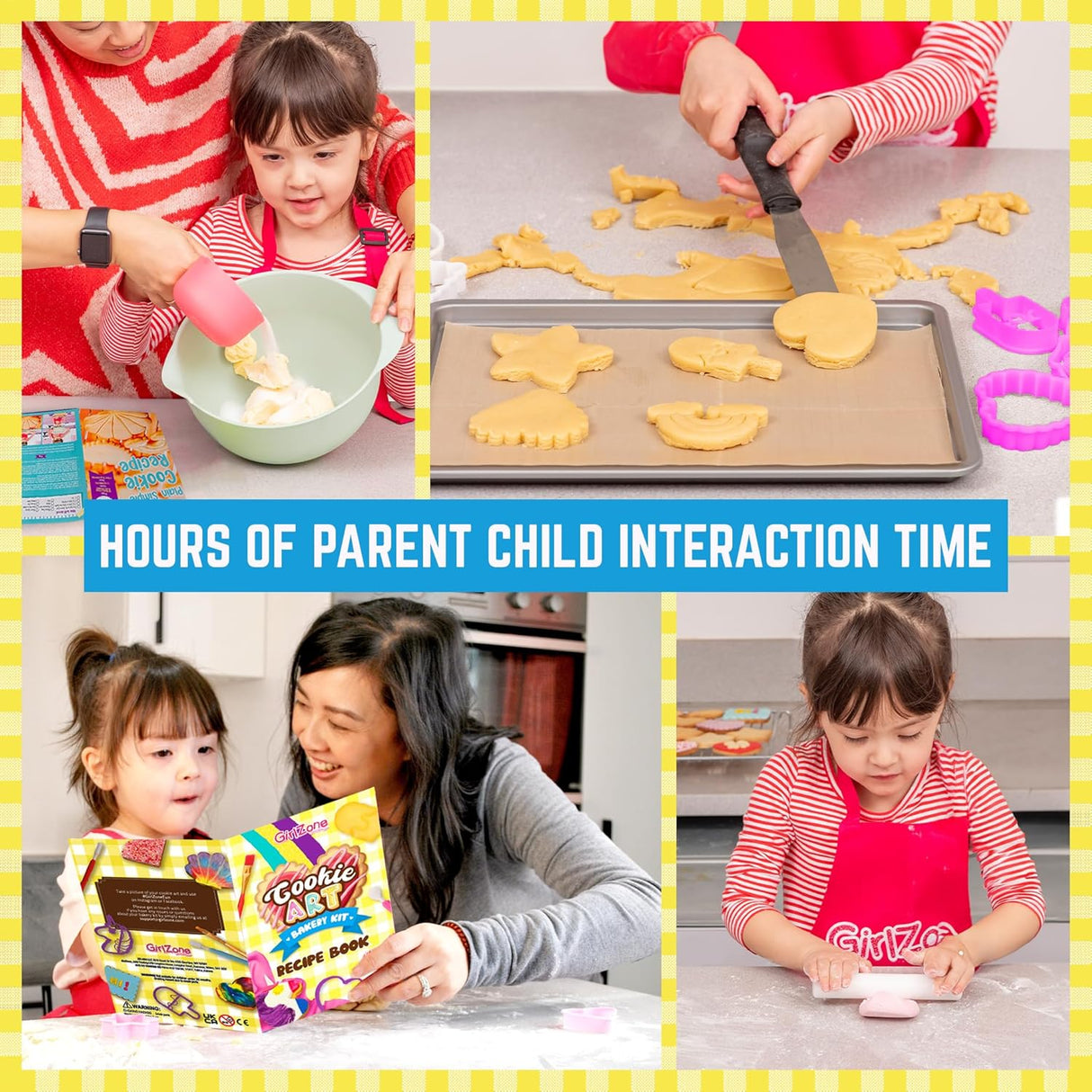 GirlZone Cookie Art Bakery Kit