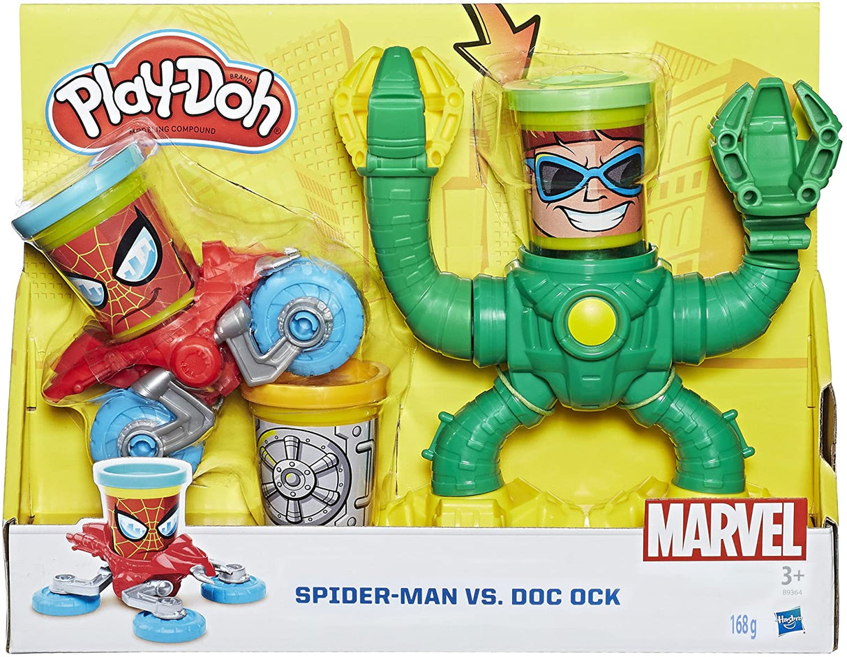 Hasbro Play-Doh Marvel Spiderman vs Doc Ock