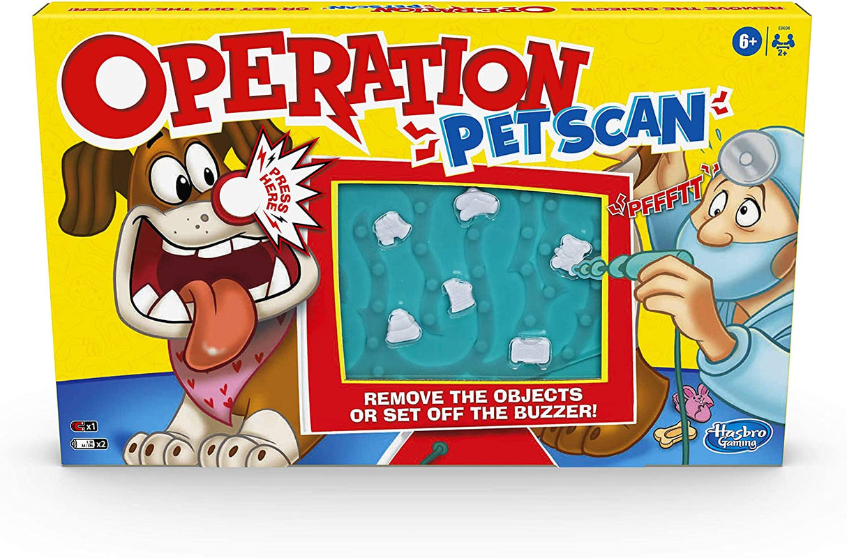 Hasbro Operation Pet Scan Board Game