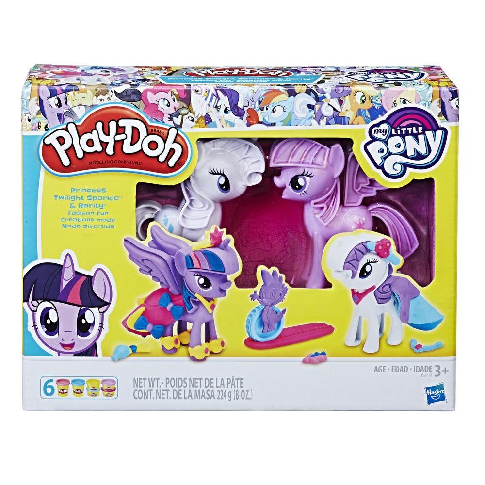 Hasbro Play-Doh My Little Pony Princess Twinkle Sparkle & Rarity