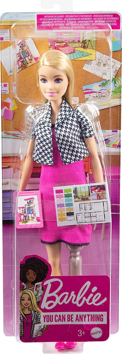 Mattel Barbie You Can Be Anything Interior Designer Doll