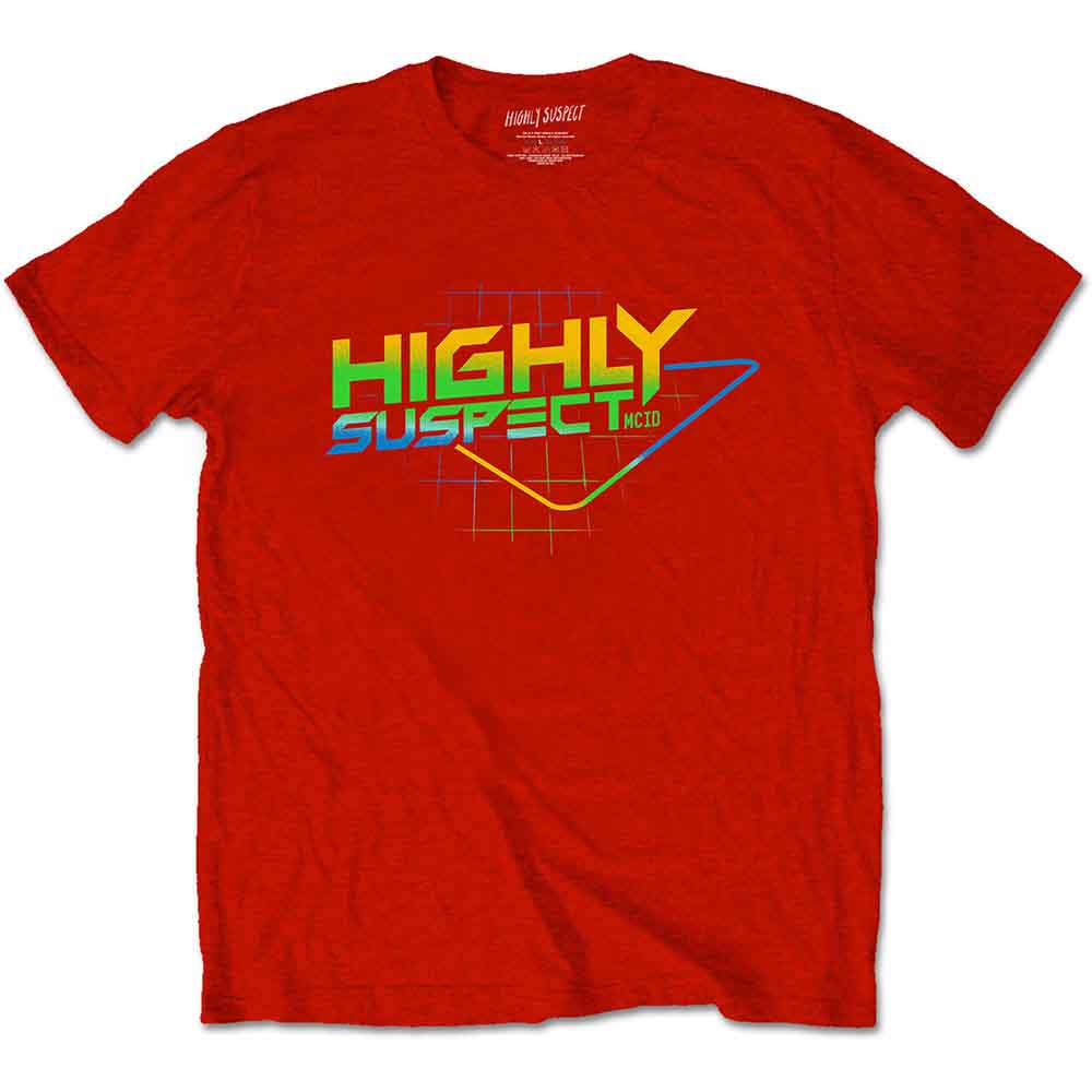 Highly Suspect Unisex T-Shirt Gradient Type Red (M)