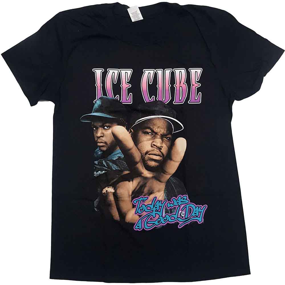 Ice Cube Unisex T-Shirt Today Was a Good Day Black (L)