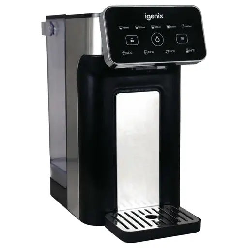 Igenix Instant Hot Water Dispenser with Touch Controls Black
