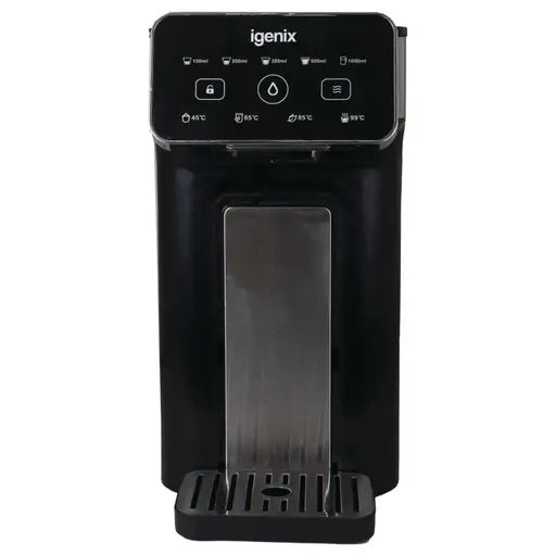 Igenix Instant Hot Water Dispenser with Touch Controls Black