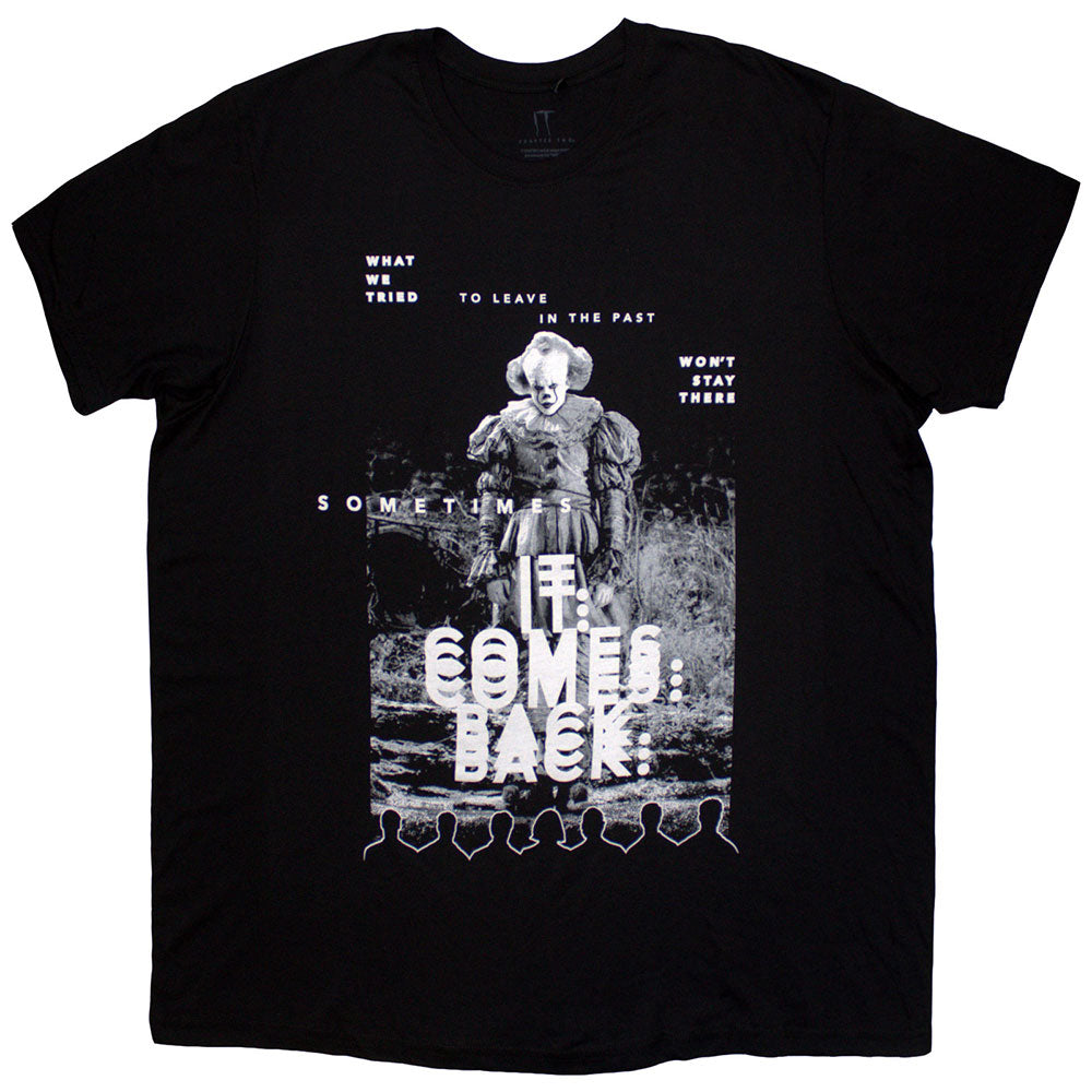 IT Unisex T-Shirt It Comes Back Black (M)