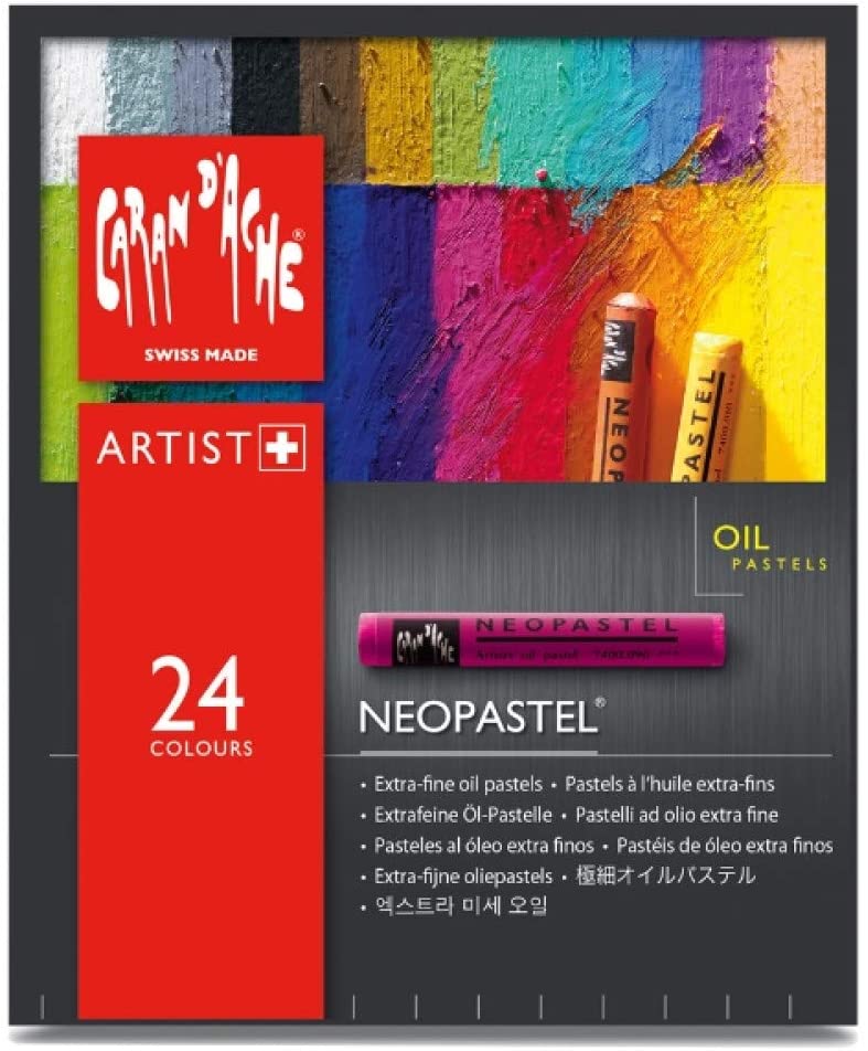Caran D'Ache Neopastel Oil Pastels (Box Of 24)
