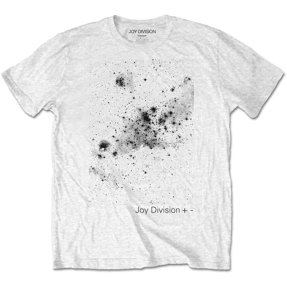 Joy Division Unisex T-Shirt Plus/Minus White (S)