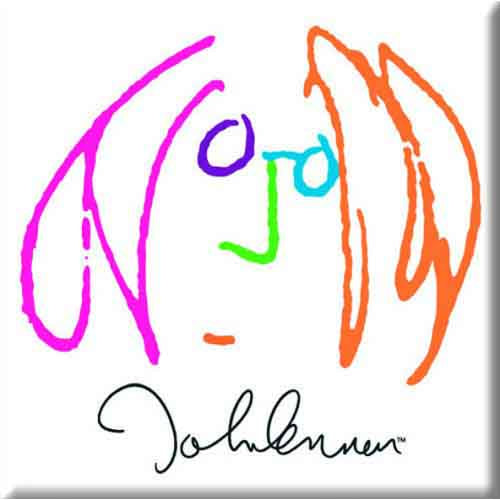 John Lennon Fridge Magnet Imagine Motion