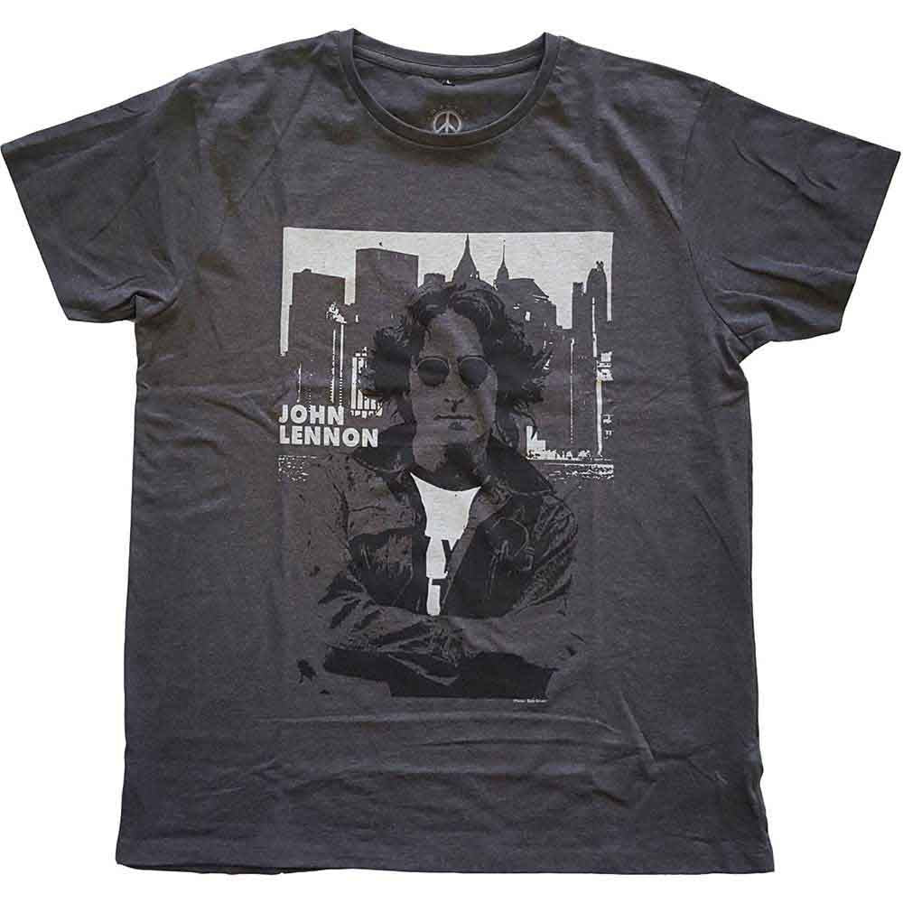 John Lennon Men's Skyline Charcoal Grey (S)