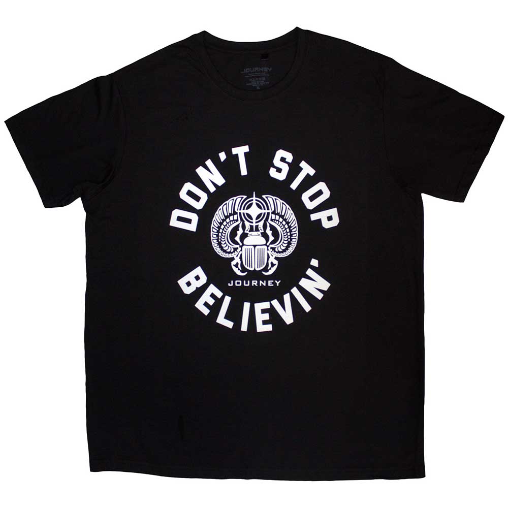 Journey Unisex T-Shirt Believin Black (S)