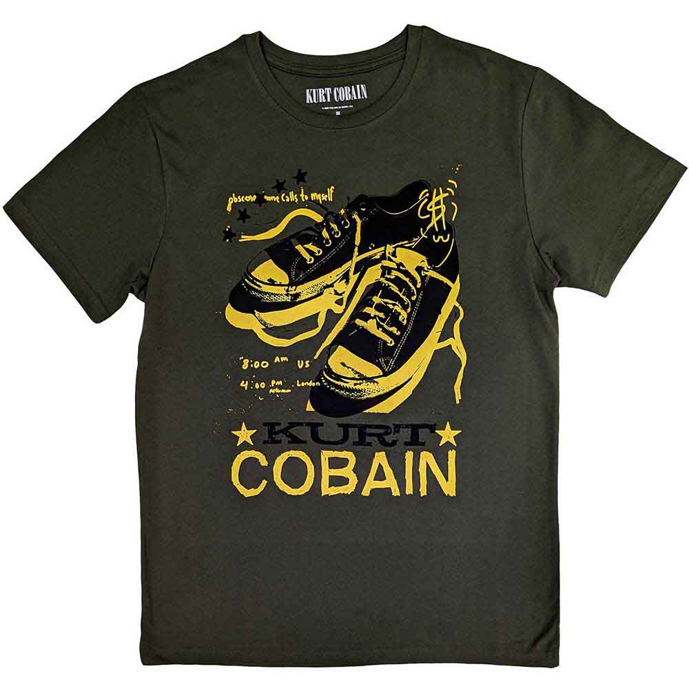 Kurt Cobain Unisex T-Shirt Converse Green (M)