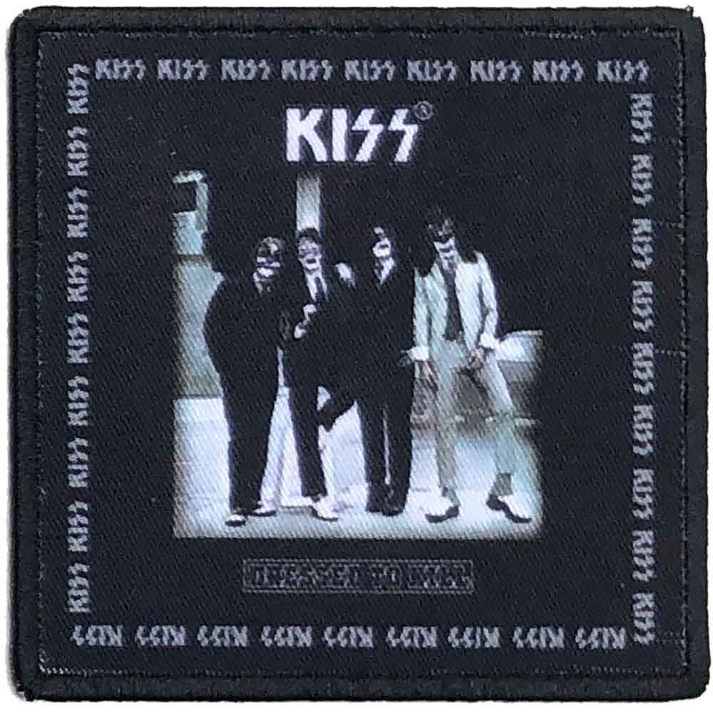 KISS Standard Patch Dressed To Kill (Album Cover)