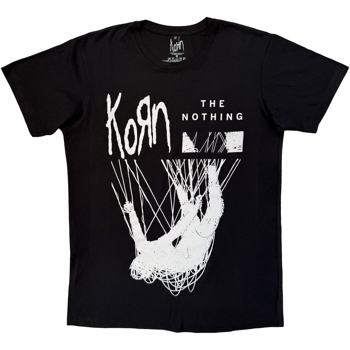 Korn Unisex Carbon T-Shirt The Nothing Black (XL)