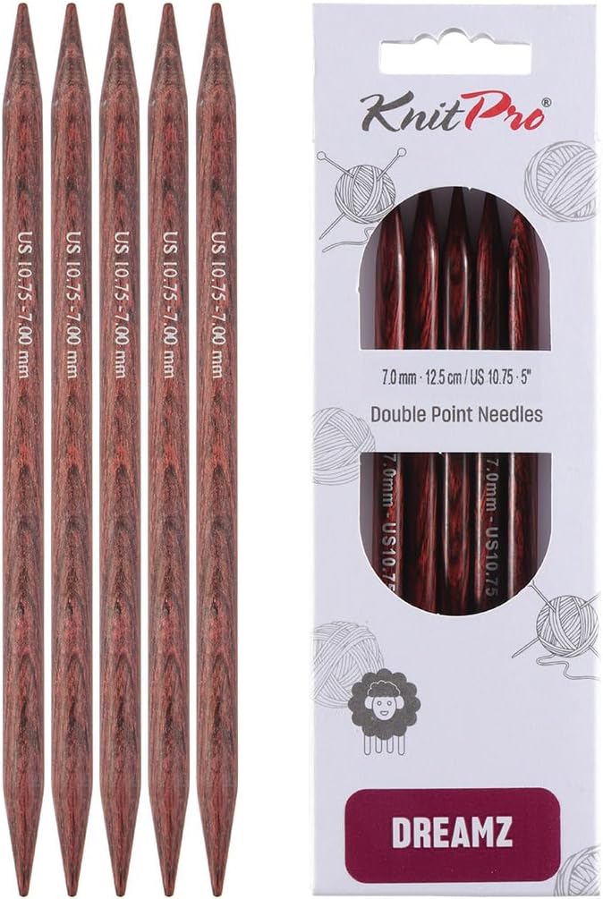 KnitPro Knitting Pins Double-Ended Dreamz 20cm x 7.00mm (5pc)