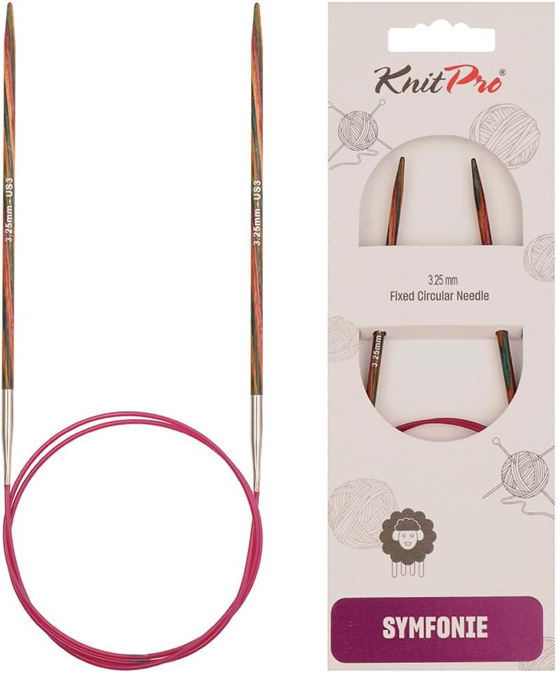 KnitPro Knitting Pins Circular Fixed Symfonie 40cm x 3.25mm