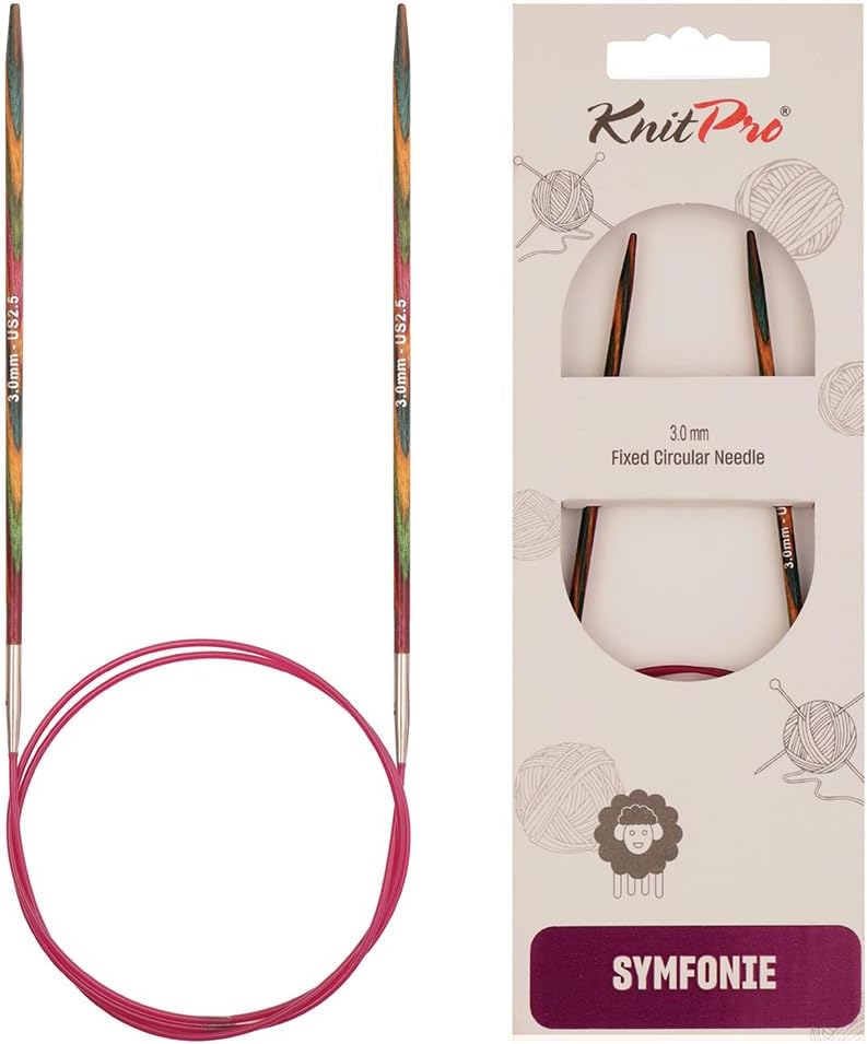 KnitPro Knitting Pins Circular Fixed Symfonie 60cm x 3.00mm