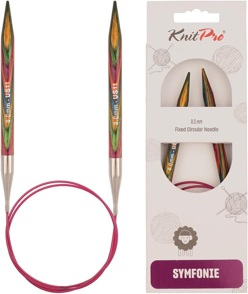 KnitPro Knitting Pins Circular Fixed Symfonie 50cm x 8.00mm