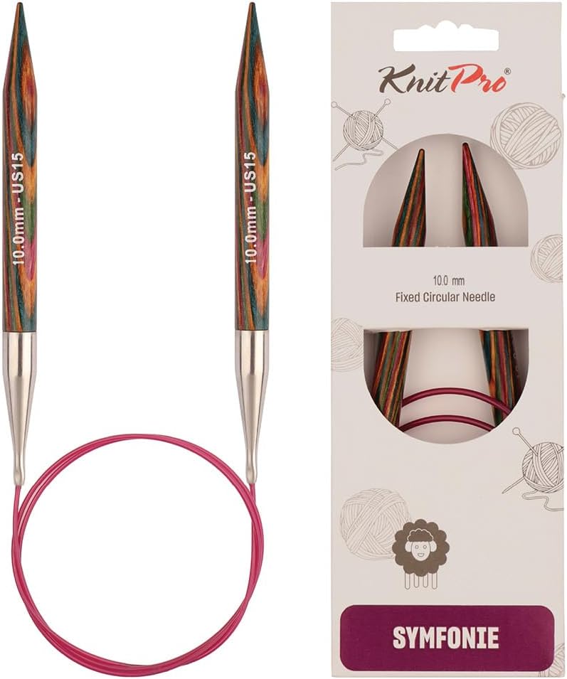 KnitPro Knitting Pins Circular Fixed Symfonie 50cm x 10.00mm