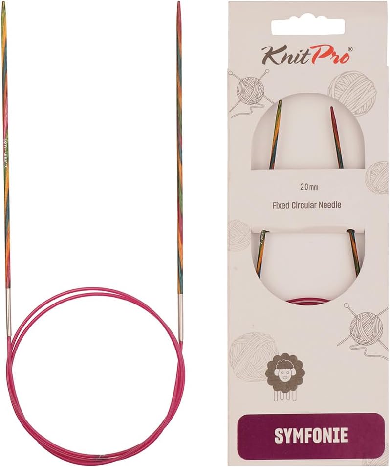 KnitPro Knitting Pins Circular Fixed Symfonie 25cm x 2.00mm