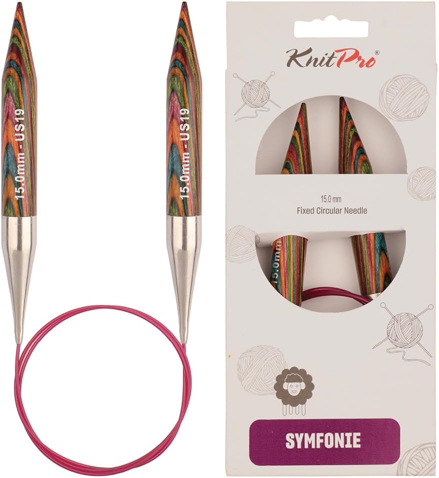 KnitPro Knitting Pins Circular Fixed Symfonie 100cm x 15.00mm