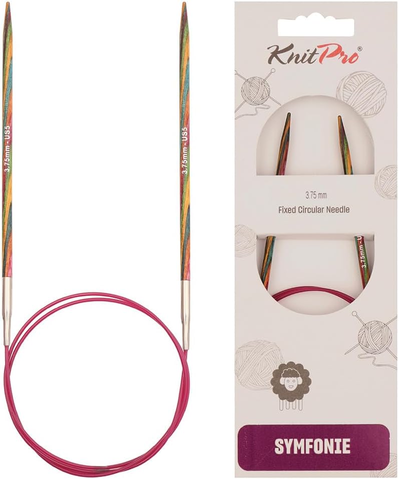 KnitPro Knitting Pins Circular Fixed Symfonie 120cm x 3.75mm