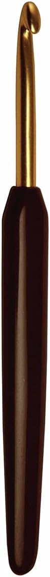 KnitPro Crochet Hook Gold Aluminium 15cm x 8.00mm (Single Ended)