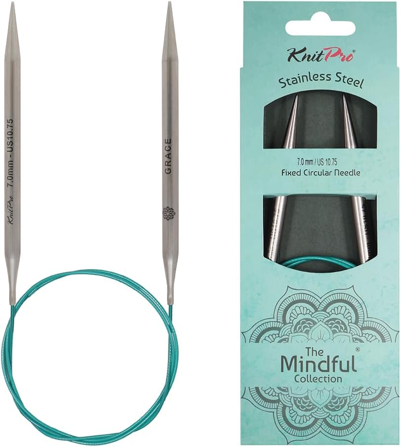 KnitPro Knitting Pins Circular Fixed Lace The Mindful Collection 60cm x 7.00mm
