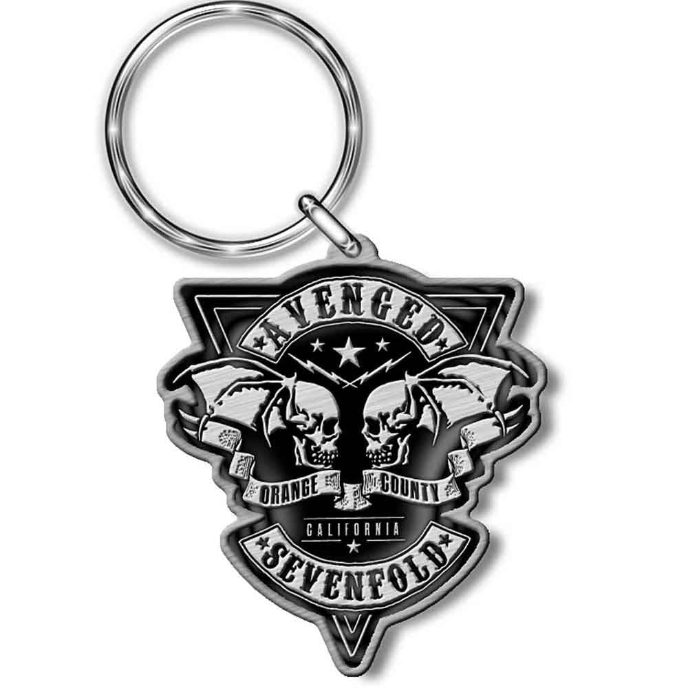 Avenged Sevenfold Standard Keychain Orange County