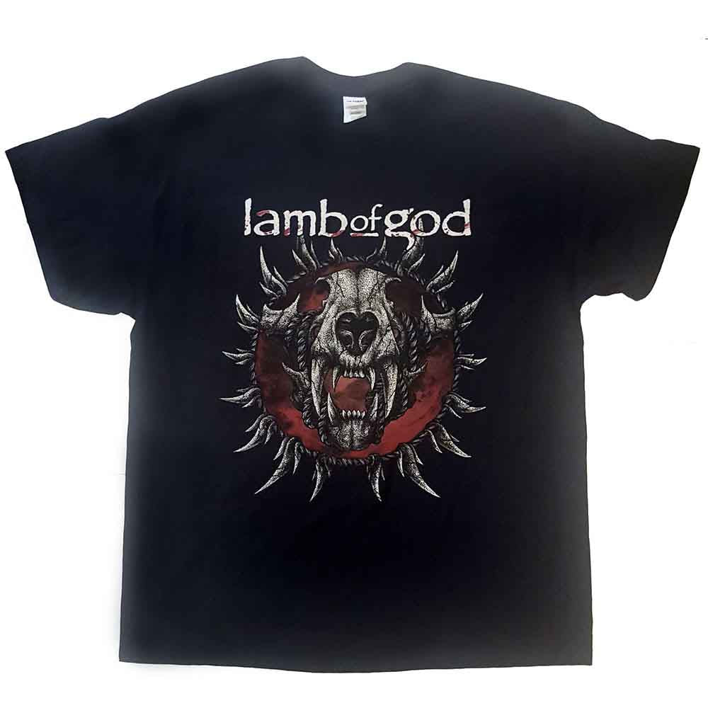 Lamb Of God Unisex T-Shirt Radial Black (M)