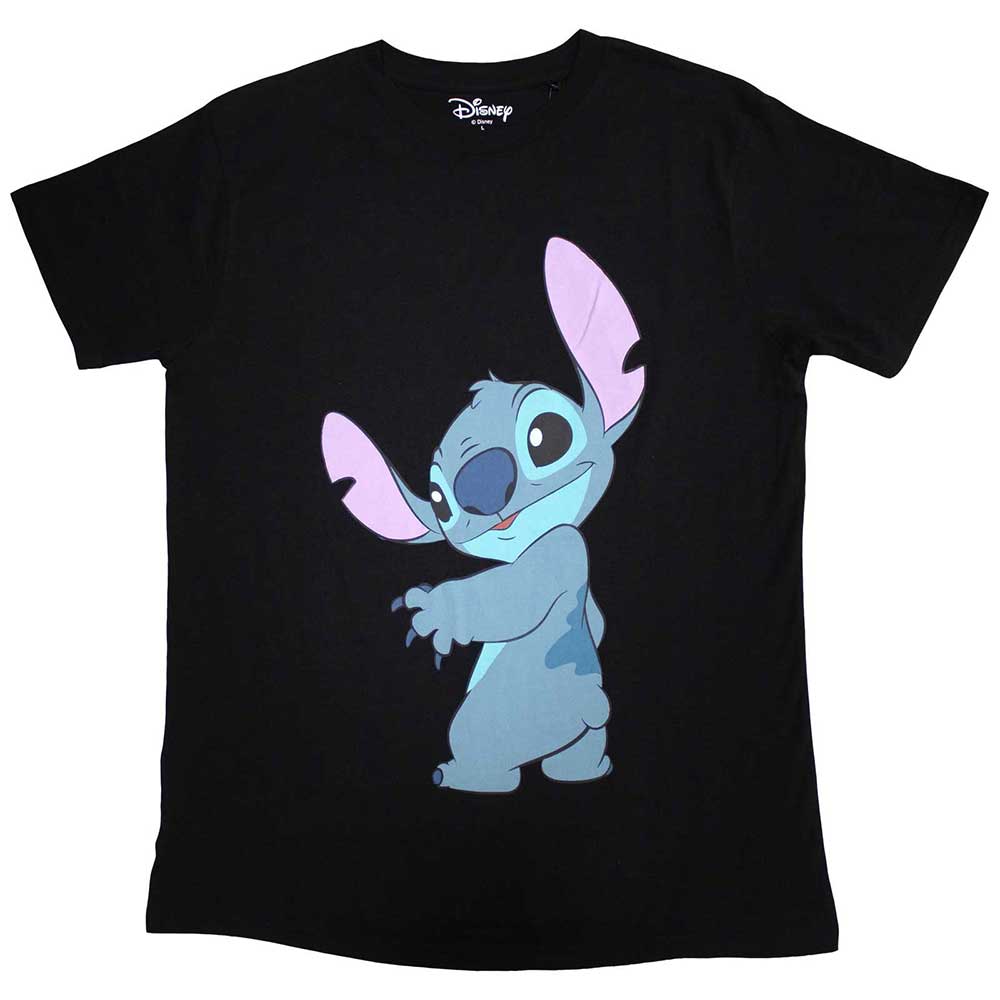 Disney Unisex T-Shirt Lilo & Stitch - Stitch Turn Black (XXL)