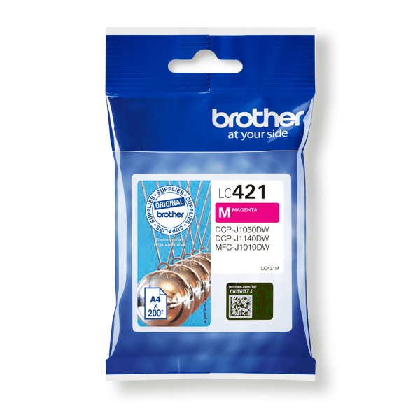 Brother LC421M Magenta Standard Capacity Ink Cartridge