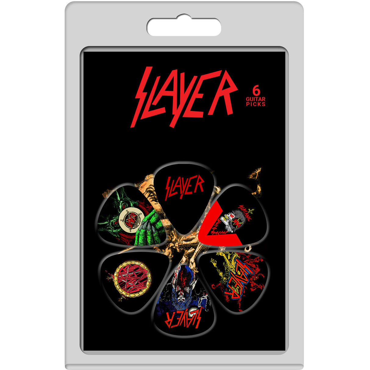 Slayer Plectrum Pack Album Covers (6pc)