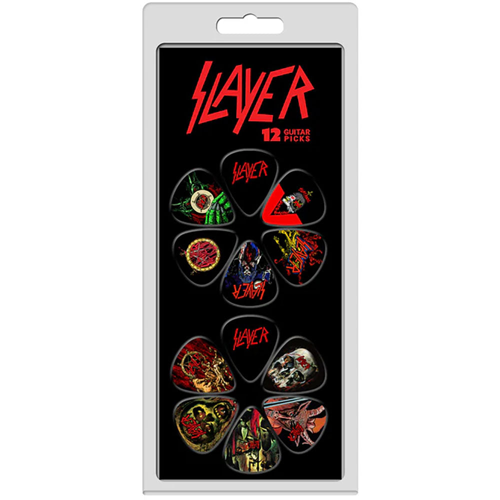 Slayer Plectrum Pack Album Covers (12pc)