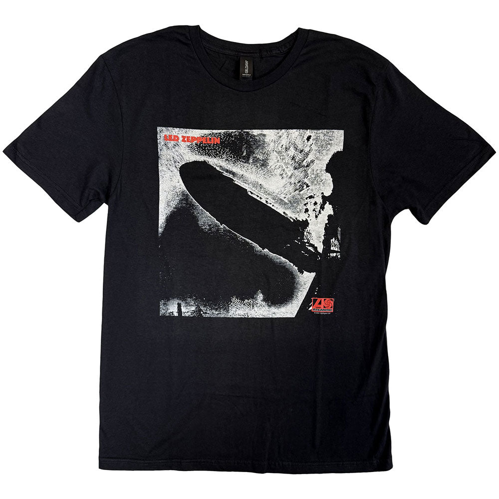 Led Zeppelin Unisex T-Shirt 1 Remastered Cover Black (L)