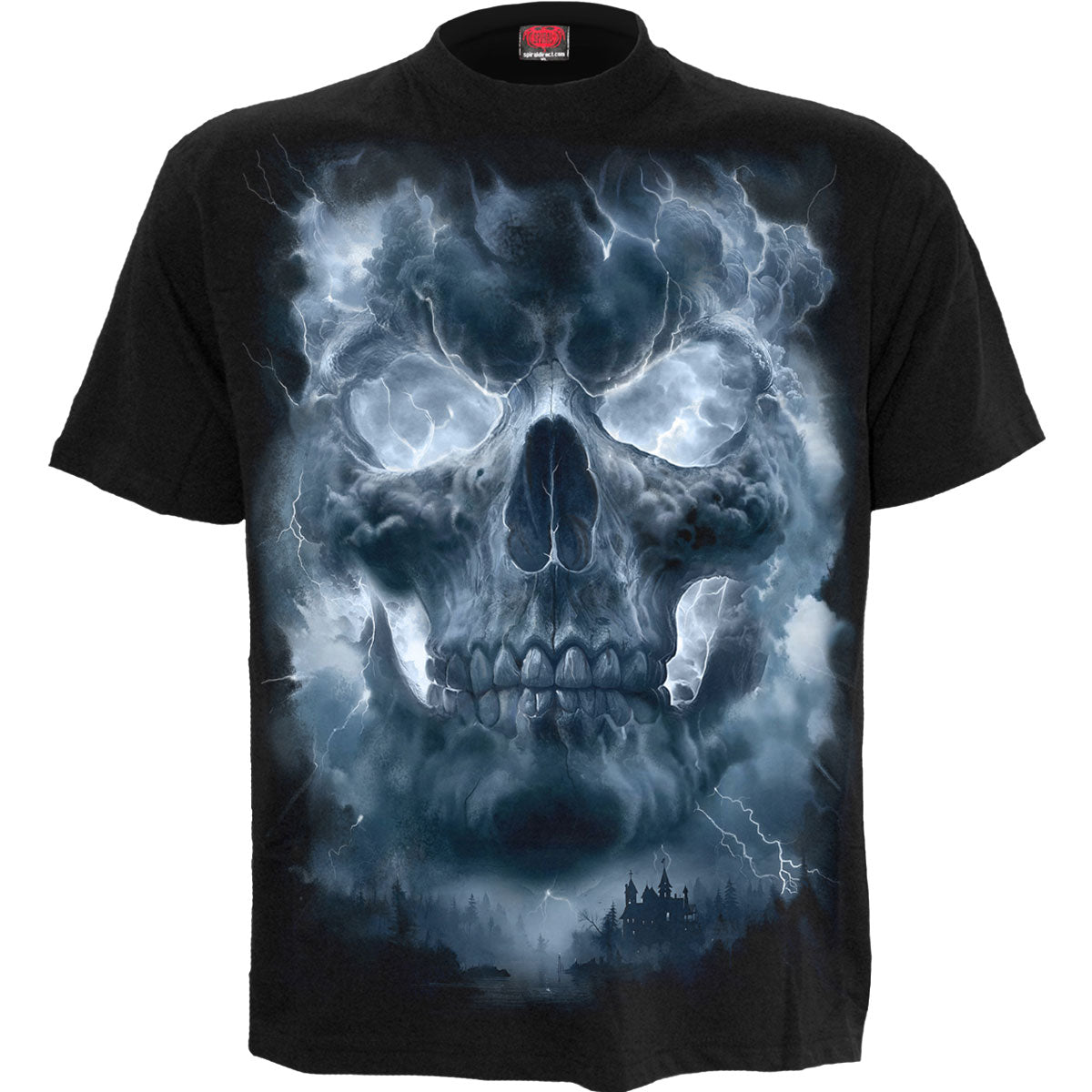 Spiral Unisex T-Shirt Grave Skies Black (XXXXL)