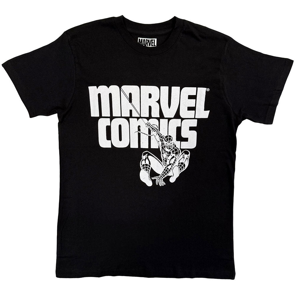Marvel Comics Unisex T-Shirt Spider-Man Marvel Comics Black (S)