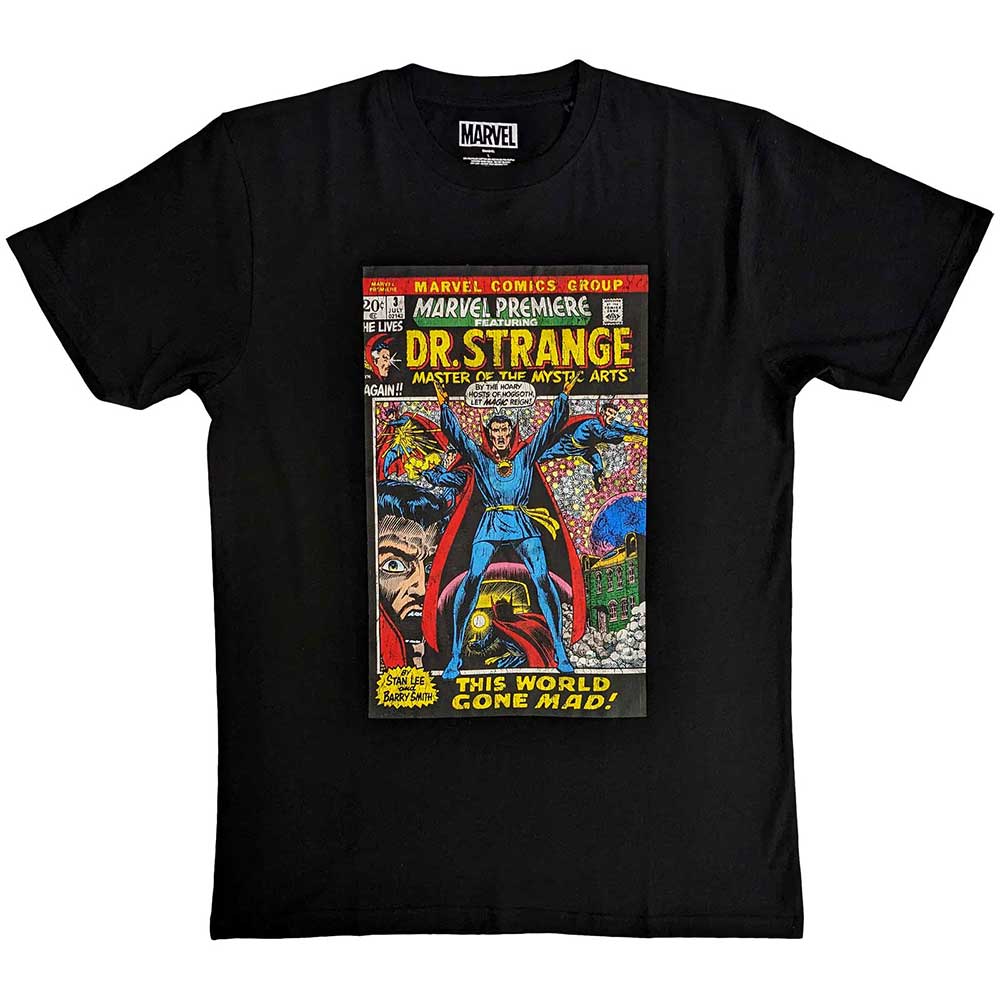 Marvel Comics Unisex T-Shirt This World Gone Mad Black (S)