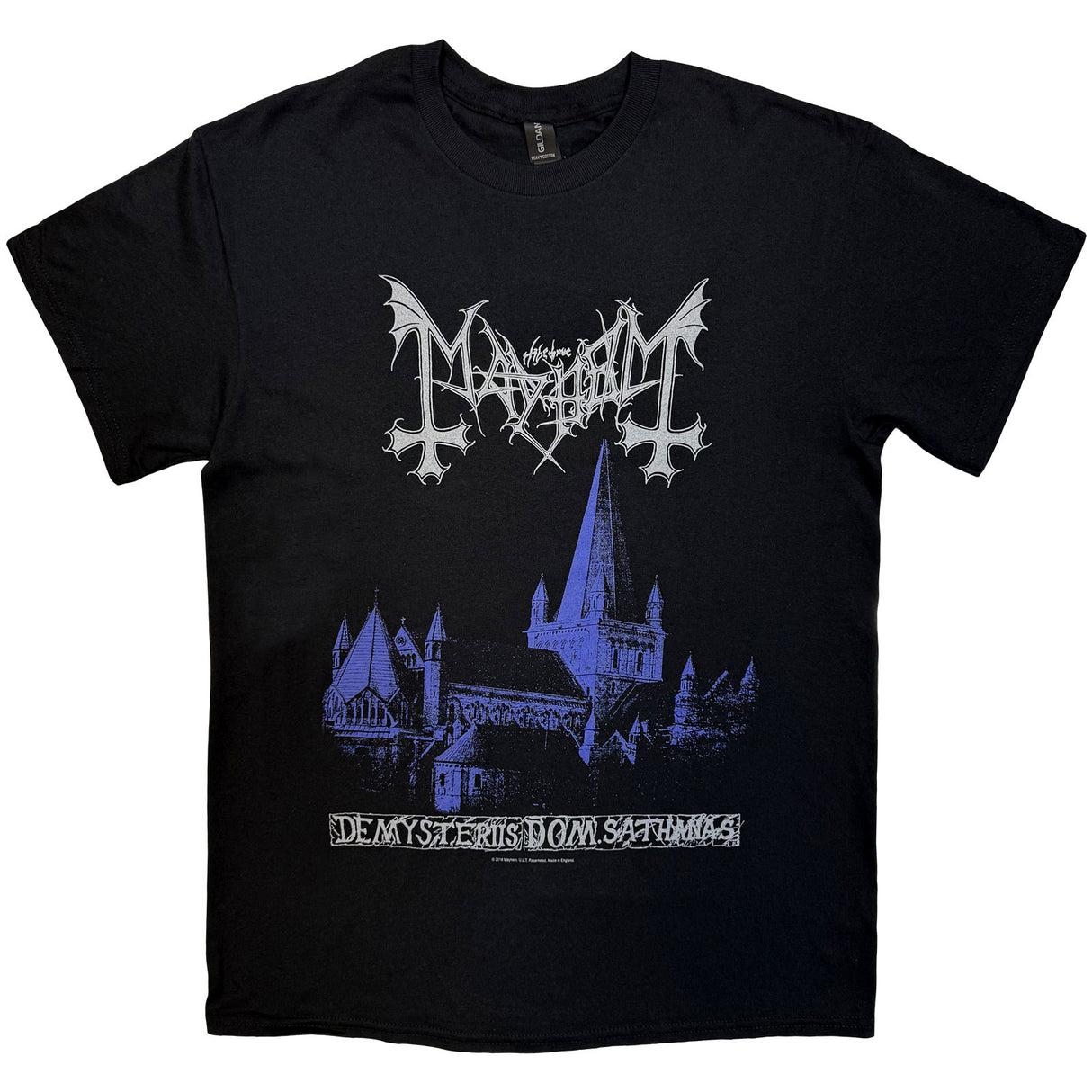Mayhem Unisex T-Shirt De Mysteriis Dom Sathanas Black (M)