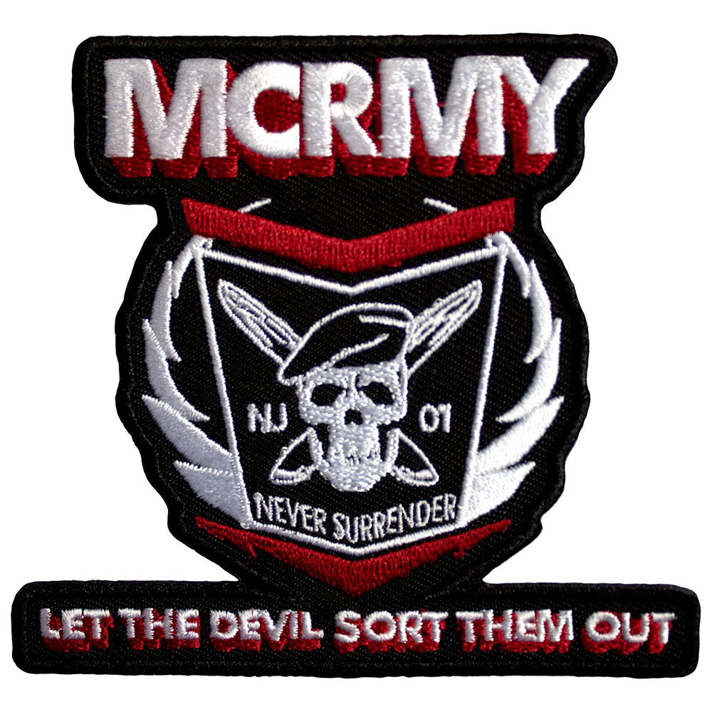 My Chemical Romance Woven Patch MCRMY Never Surrender (Standard)