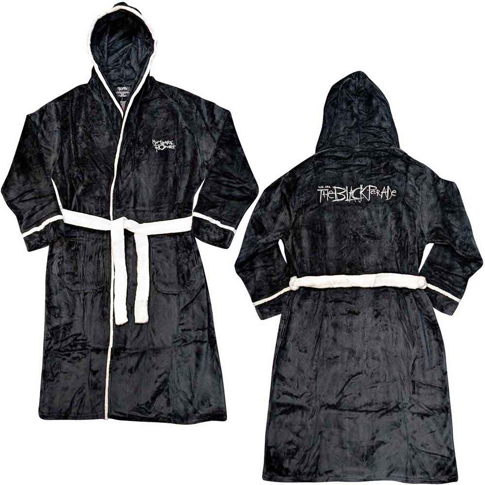 My Chemical Romance Unisex Bathrobe The Black Parade Black (S/M)