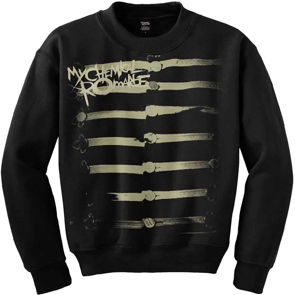 My Chemical Romance Unisex Sweatshirt Together We March Black (L)