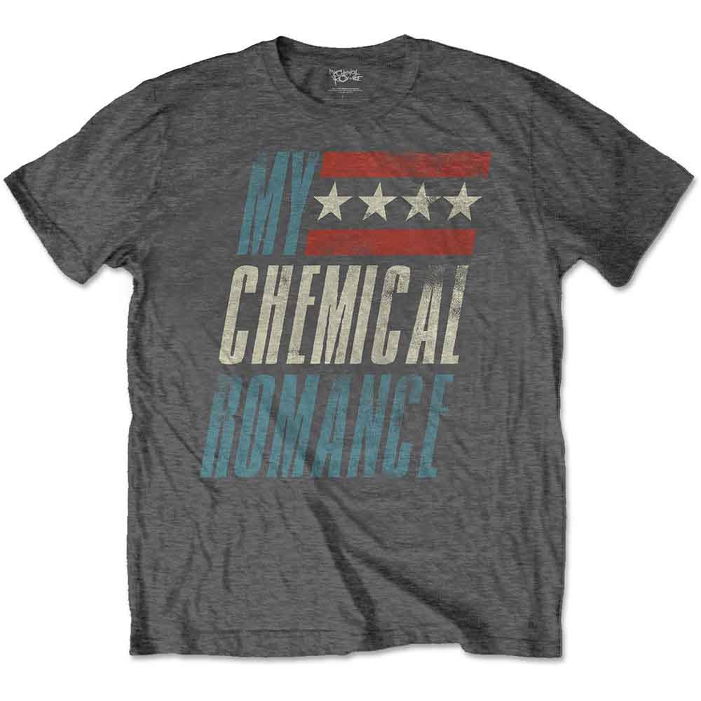 My Chemical Romance Unisex T-Shirt Raceway Charcoal Grey (XXL)