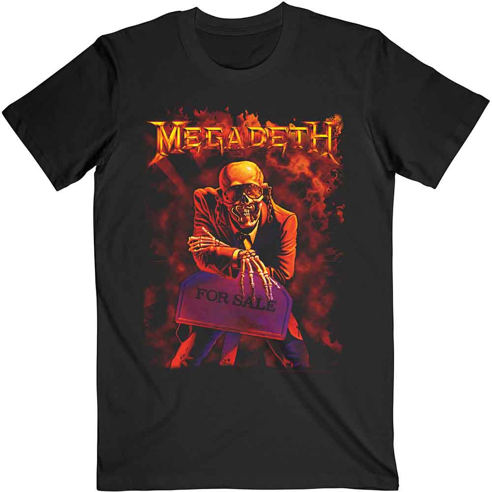 Megadeth Unisex T-Shirt Peace Sells Black (S)
