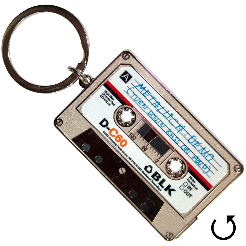 Metallica Keychain No Life 'Til Leather (Double Sided)