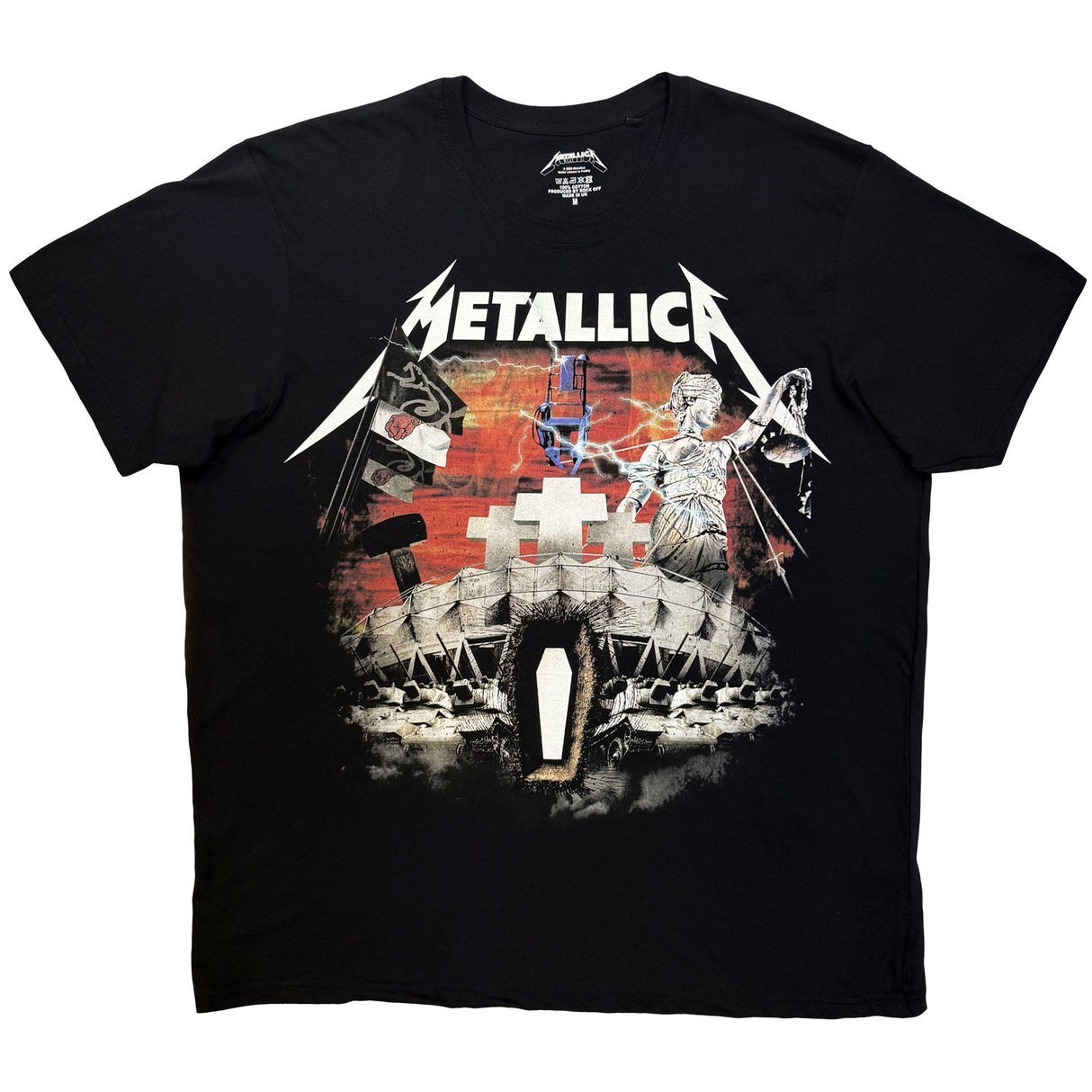 Metallica Unisex T-Shirt El Arsenal Completo Black (XXL)