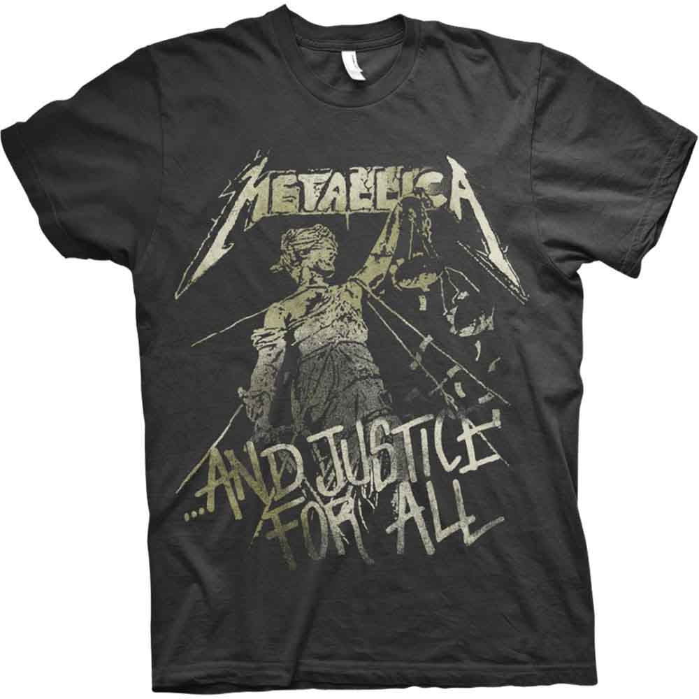 Metallica Unisex T-Shirt Justice Vintage Black (S)